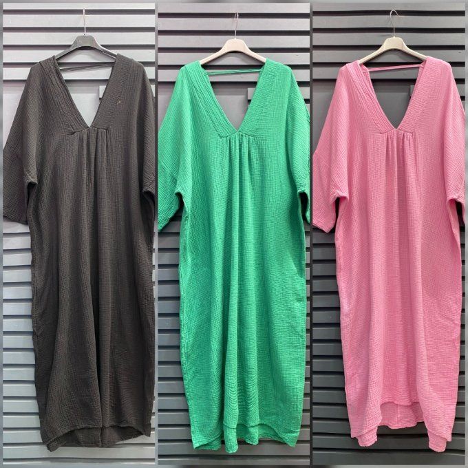 Robe Gaze de Coton