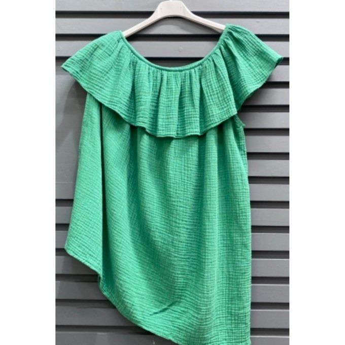 Top One Shoulder asymétrique