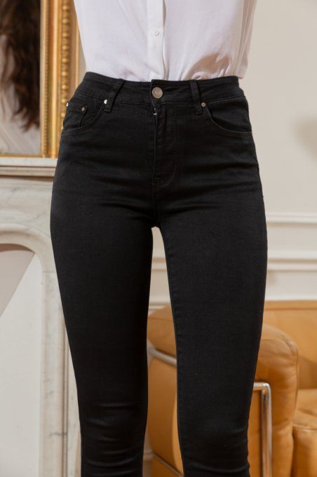 Jean Skinny Push Up Noir