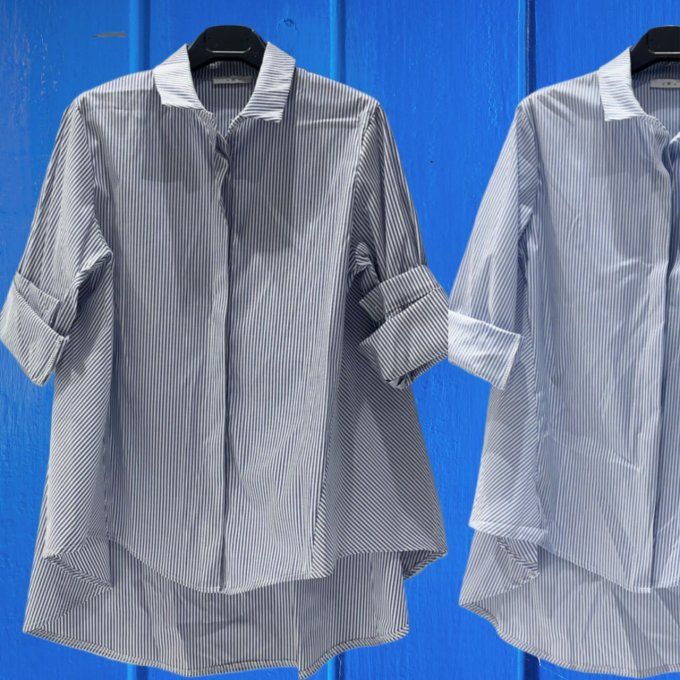 Chemise Oversize Rayée