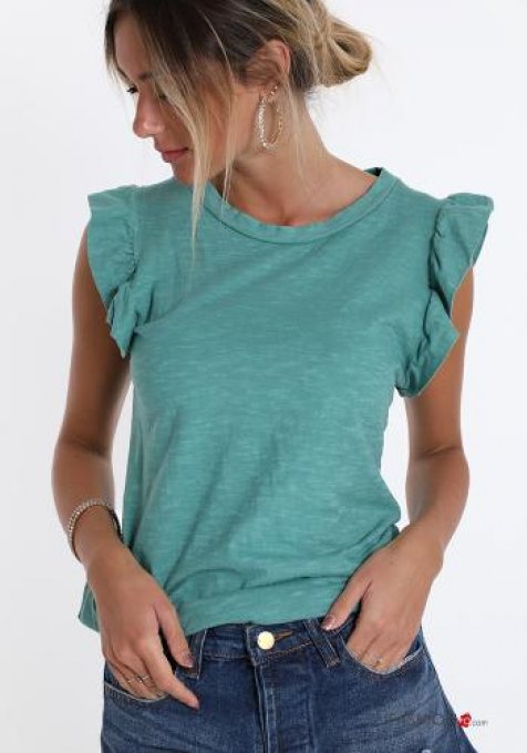 Débardeur à frou-frous