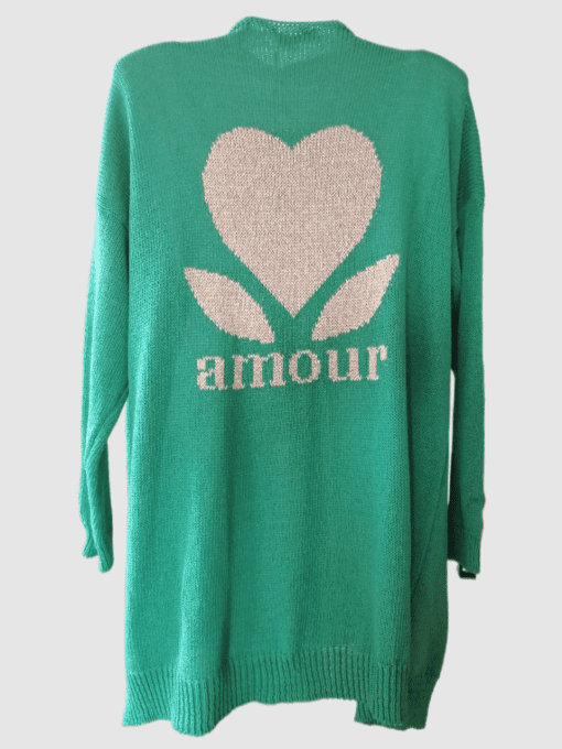 Gilet Amour Lurex