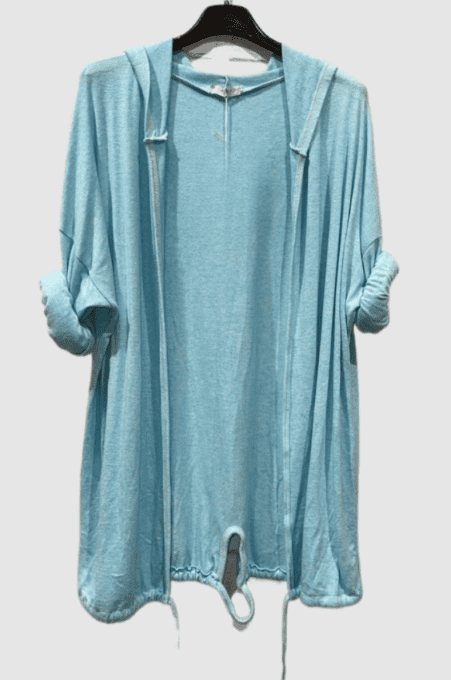 Gilet Fluide à Capuche