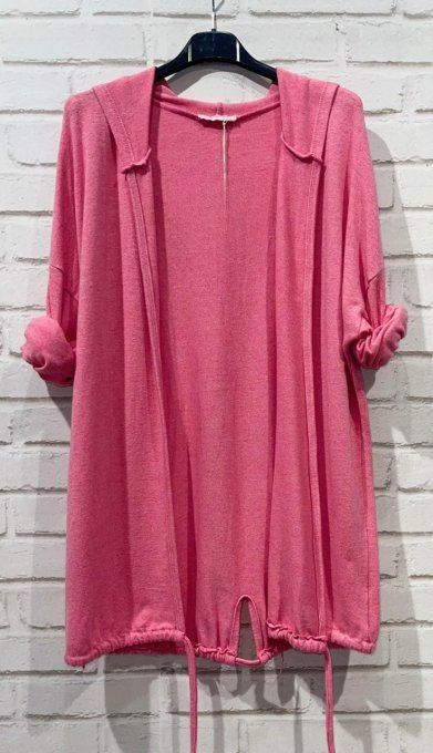 Gilet Fluide à Capuche