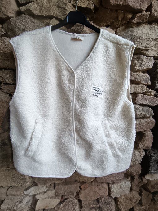 Gilet sans manches Teddy