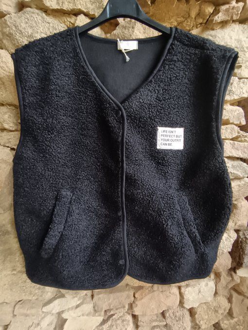 Gilet sans manches Teddy