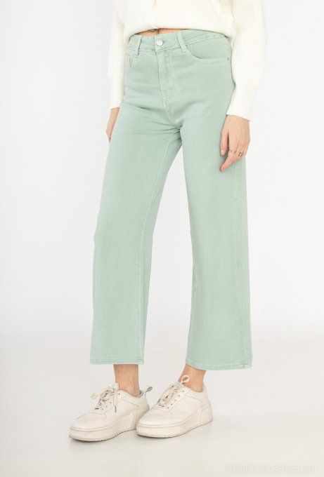 Jean Wild Leg Vert d'Eau