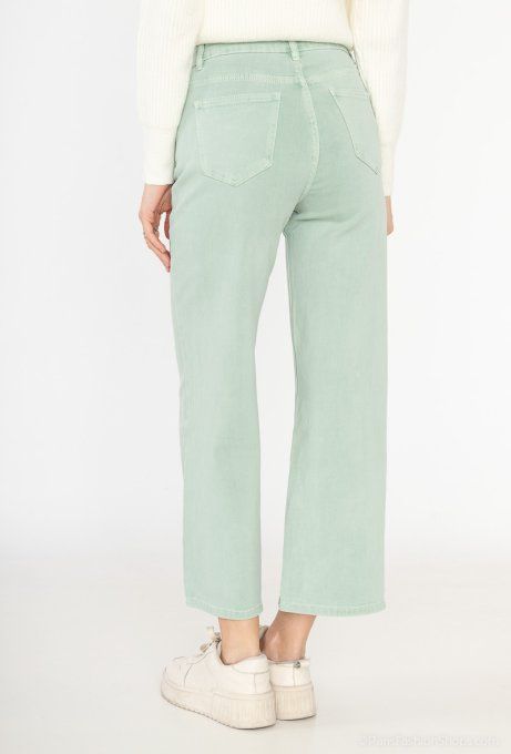 Jean Wild Leg Vert d'Eau