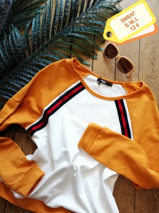 Sweat bicolore