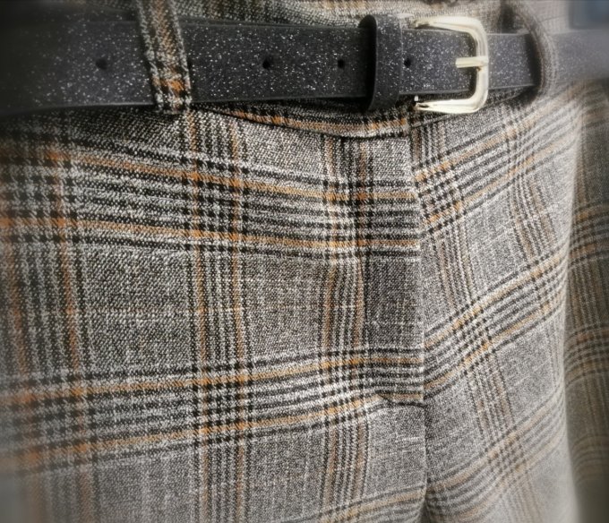 Pantalon 7/8 Prince de Galles