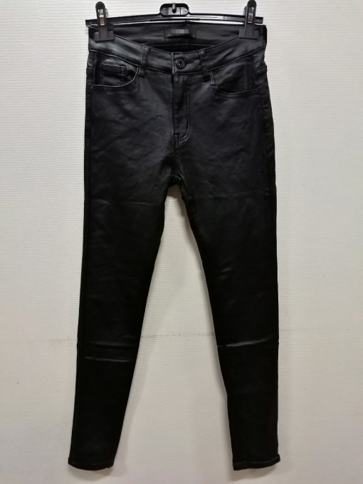 pantalon skinny simili cuir