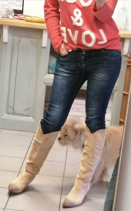 santiags hautes souples