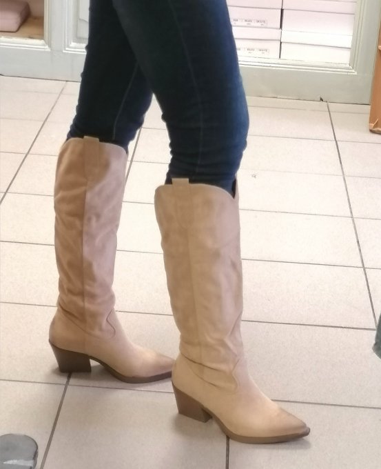 santiags hautes souples