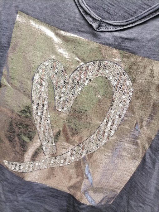 T-shirt oversize Coeur