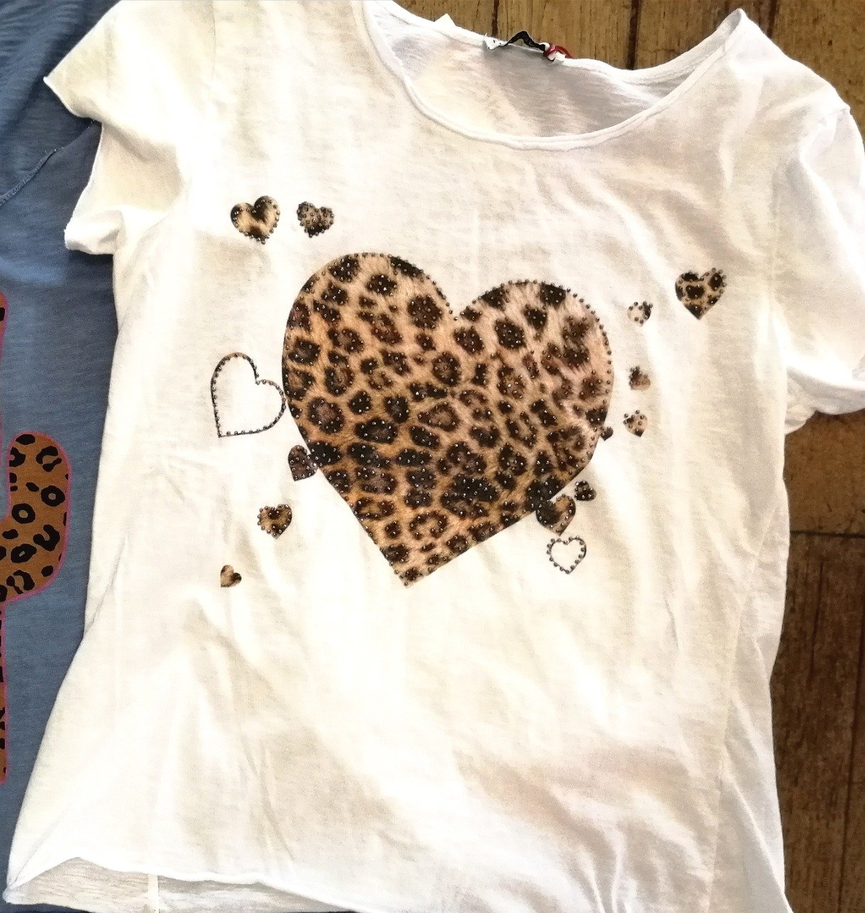 T-shirt Coeur Animal