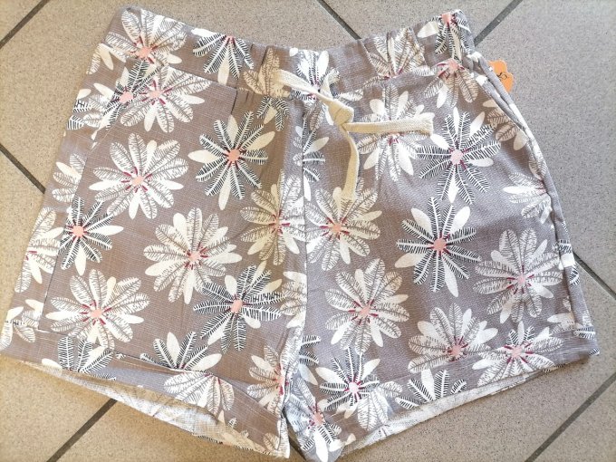 Short détente imprimé tropical