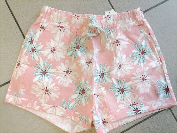 Short détente imprimé tropical