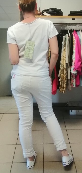 Pantalon Boyfriend patch