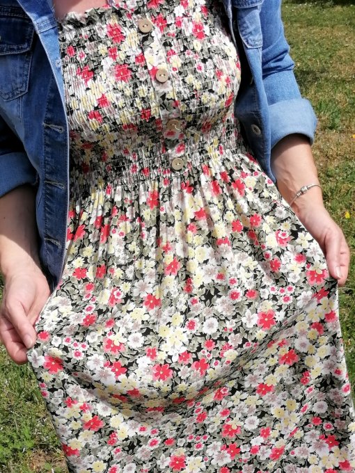 Robe fleurie