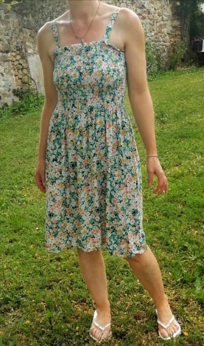Robe fleurie