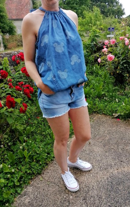 Short en jean 