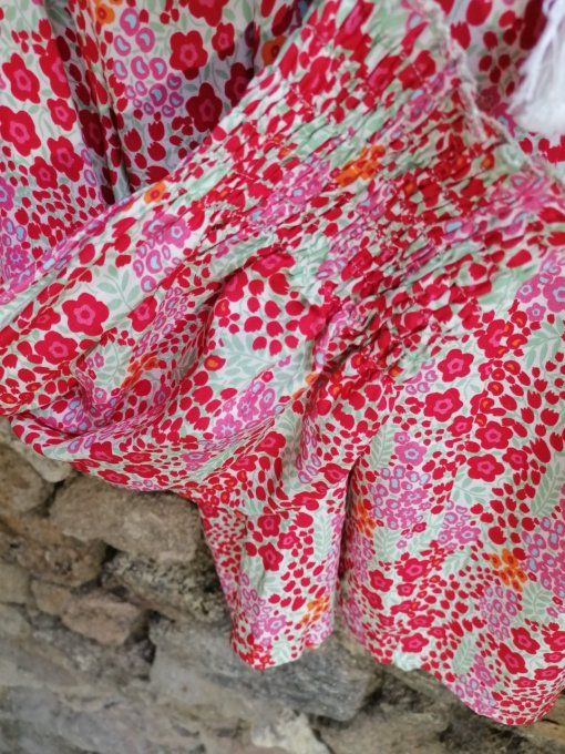 Blouse fleurie
