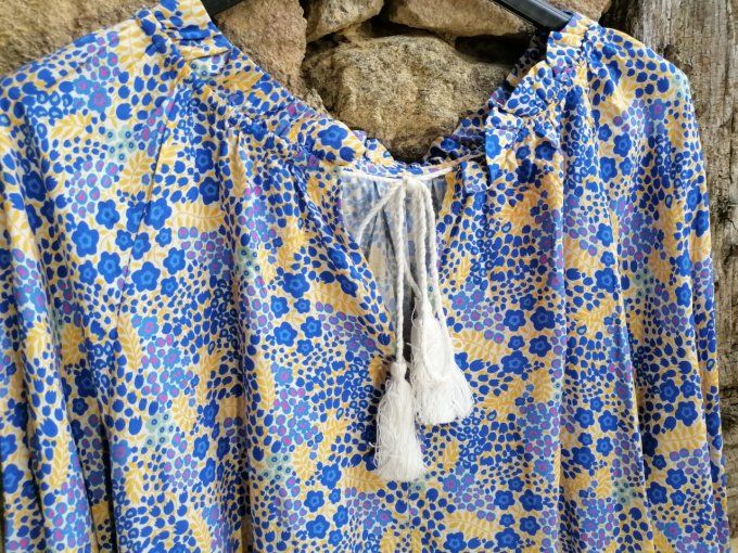 Blouse fleurie