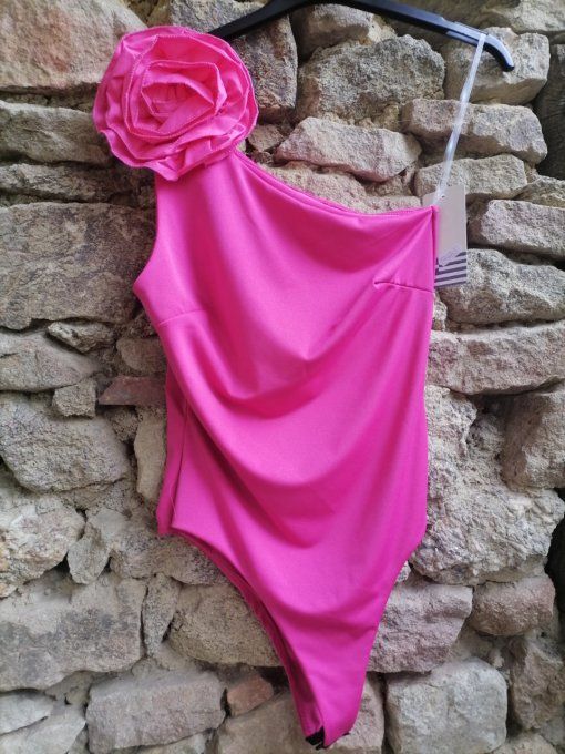 Body asymétrique Fleur