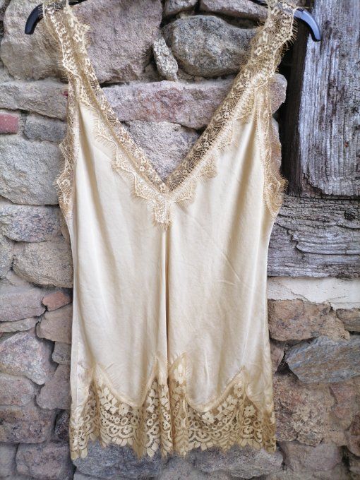 Débardeur Dentelle Fine