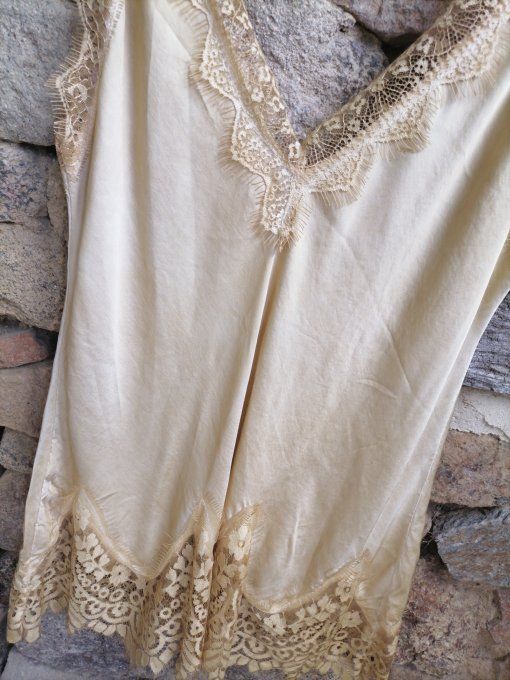 Débardeur Dentelle Fine