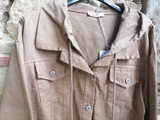 Veste Oversize à Capuche