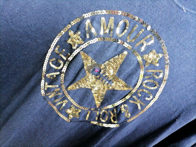 Pull Fin Amour Vintage