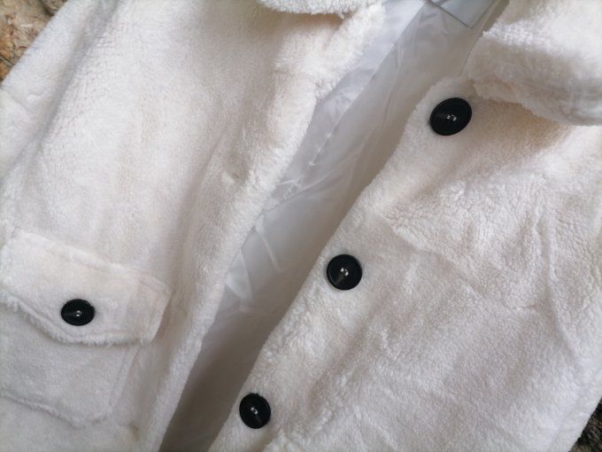 Veste Fausse Fourrure