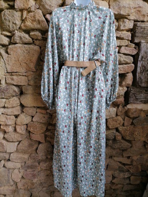 Combinaison Cropped Imprimée Amande