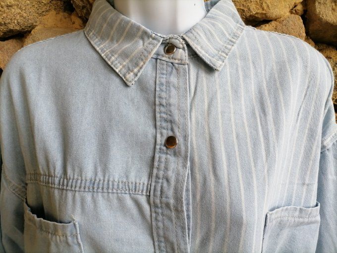 Surchemise Asymétrique Jean