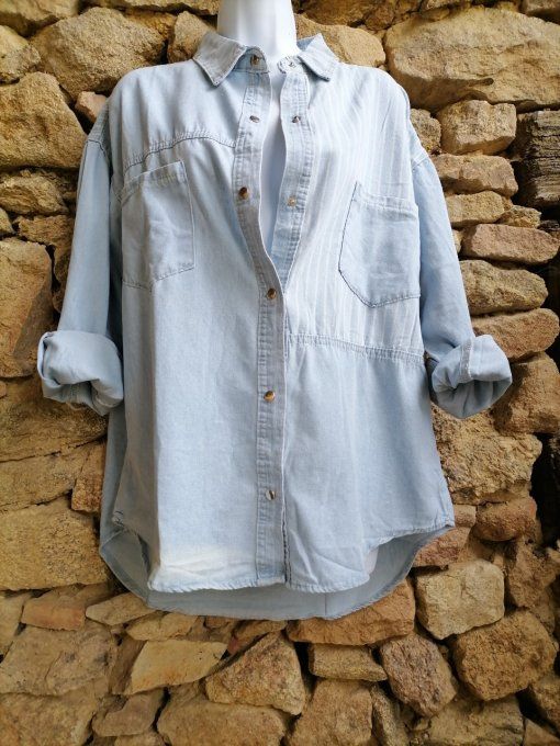 Surchemise Asymétrique Jean
