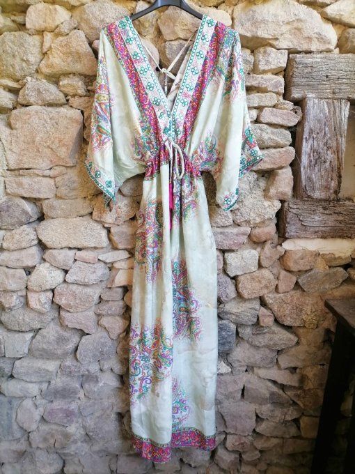 Robe Longue Kimono