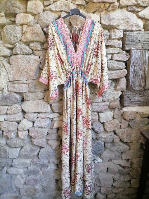 Robe Longue Kimono