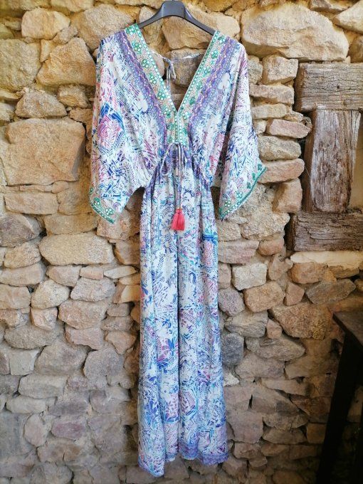 Robe Longue Kimono