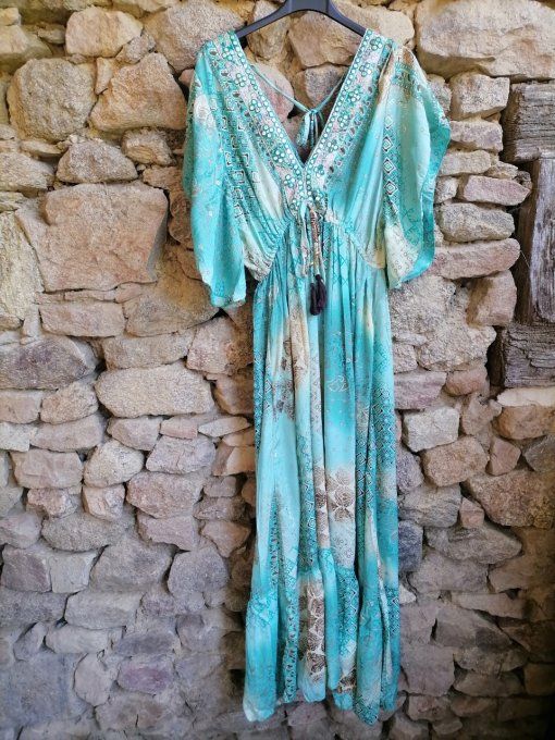 Robe longue Papillon