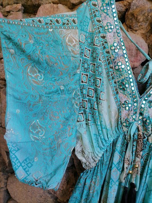 Robe longue Papillon