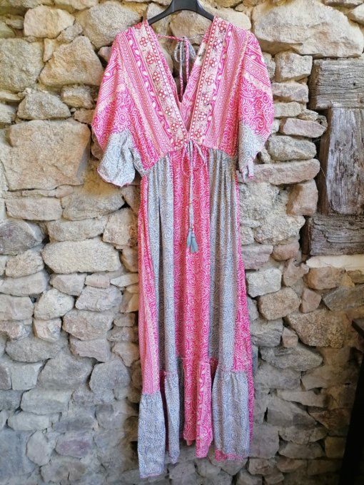 Robe longue Papillon