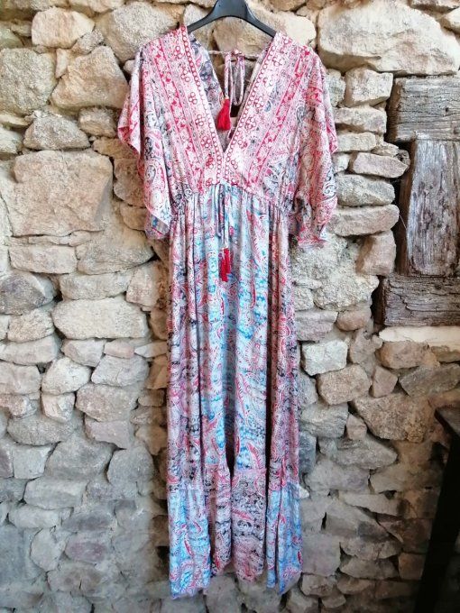 Robe longue Papillon