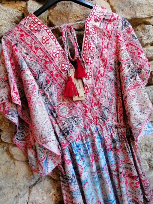 Robe longue Papillon