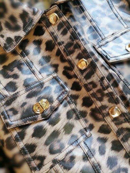 Veste Pilote Leopard