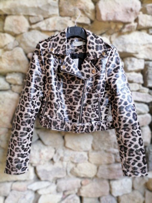 Veste Perfecto Leopard