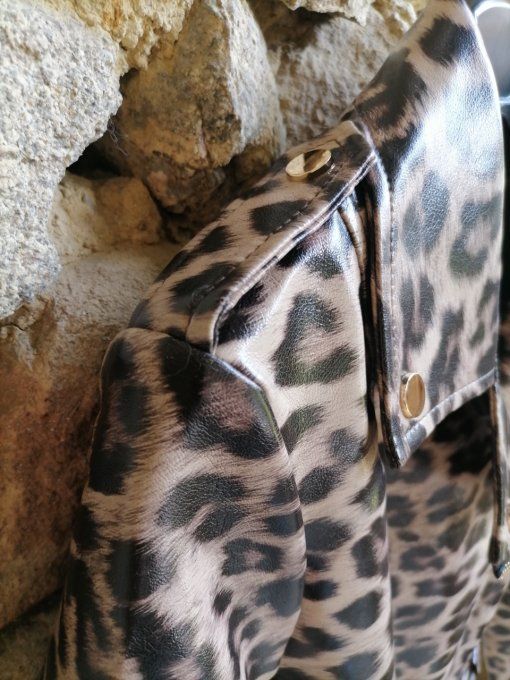 Veste Perfecto Leopard