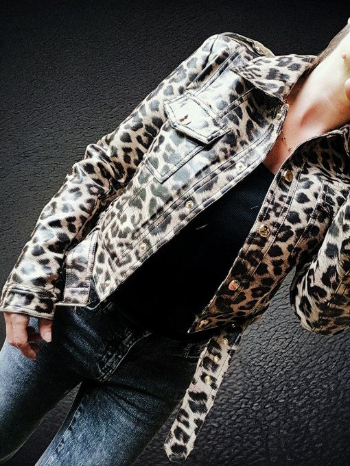 Veste Pilote Leopard