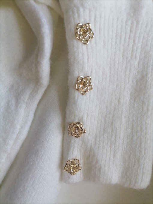 Pull Torsade & Bijoux