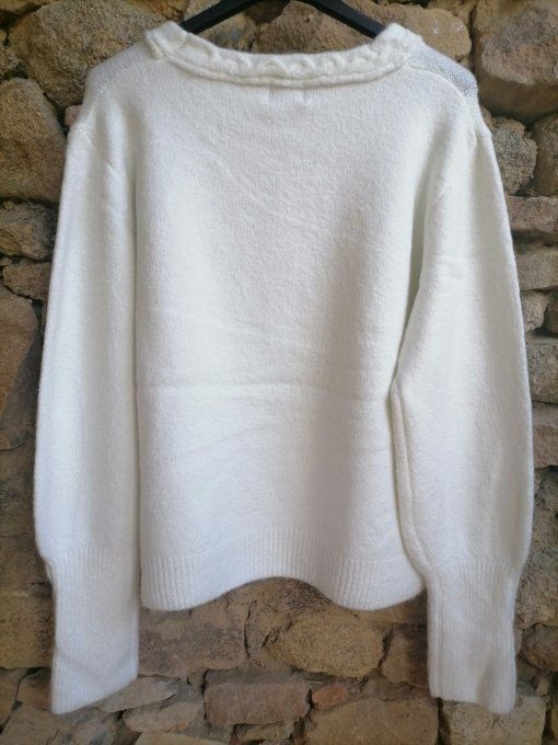 Pull Torsade & Bijoux